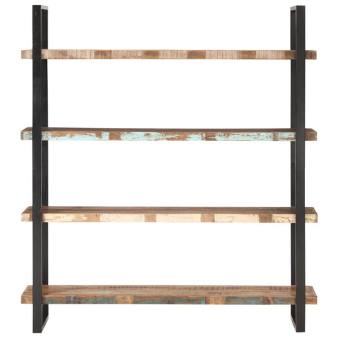 Rustika Rowe -  4-Tier Bookcase 160x40x180 cm Solid Reclaimed Wood